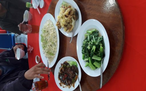 昼食(中華セット)