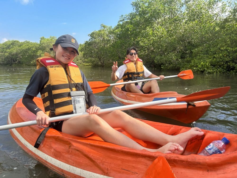 バリ島でカヤック&マングローブツアー 1