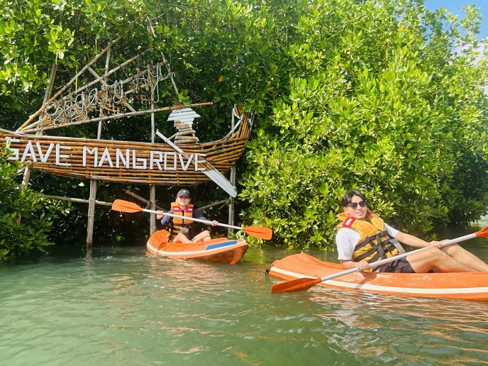 バリ島でカヤック&マングローブツアー 4