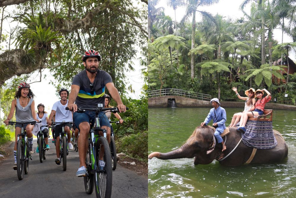 サイクリング＆エレファントサファリ 1
