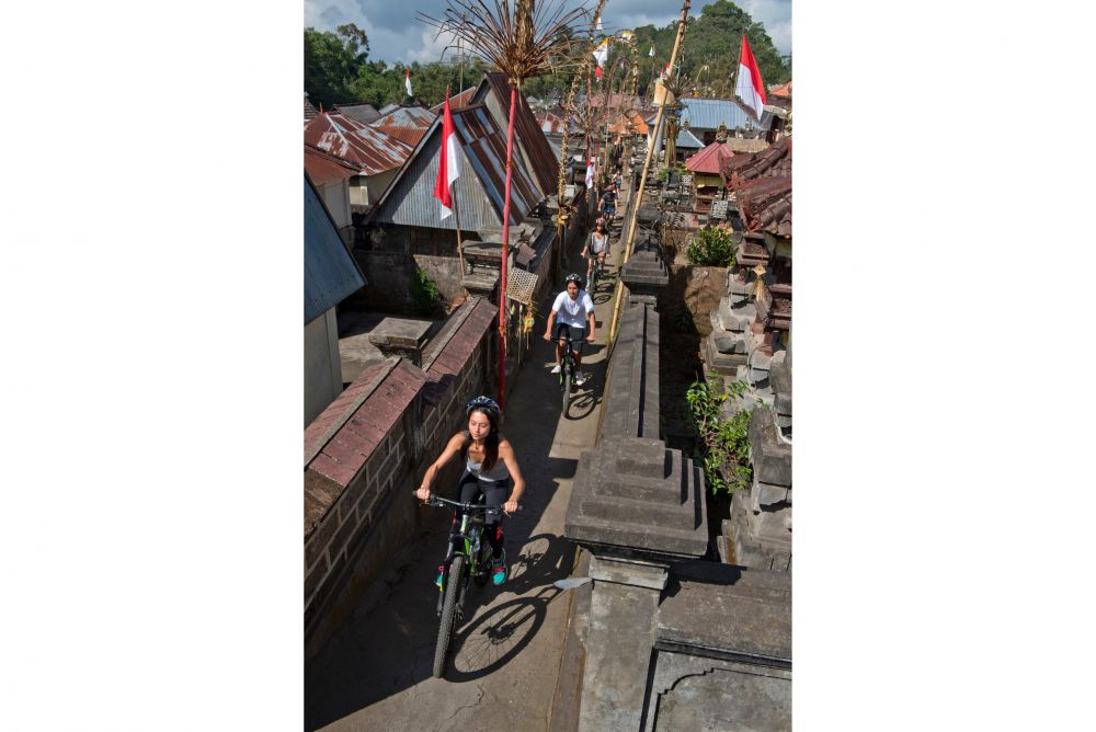 バリ島でサイクリング！（キンタマーニ高原） 4