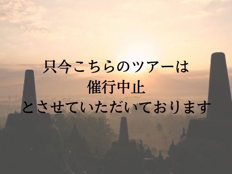 【バリ島発・往復航空券込み】1泊2日ボロブドゥール遺跡サンライズツアー 1