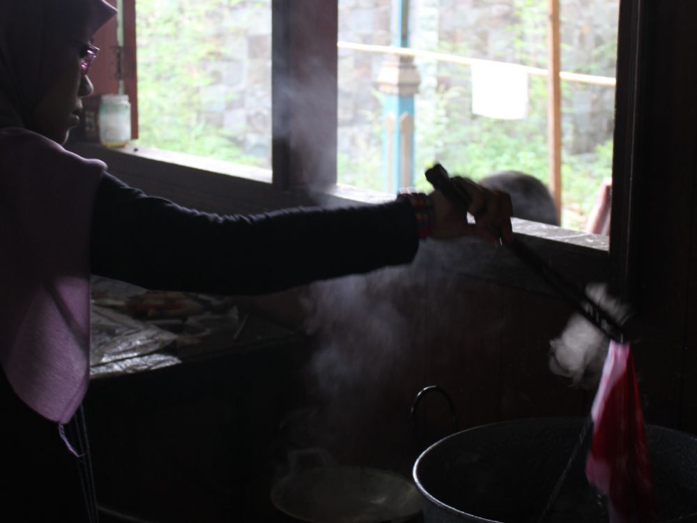 半日バティック作成体験 5