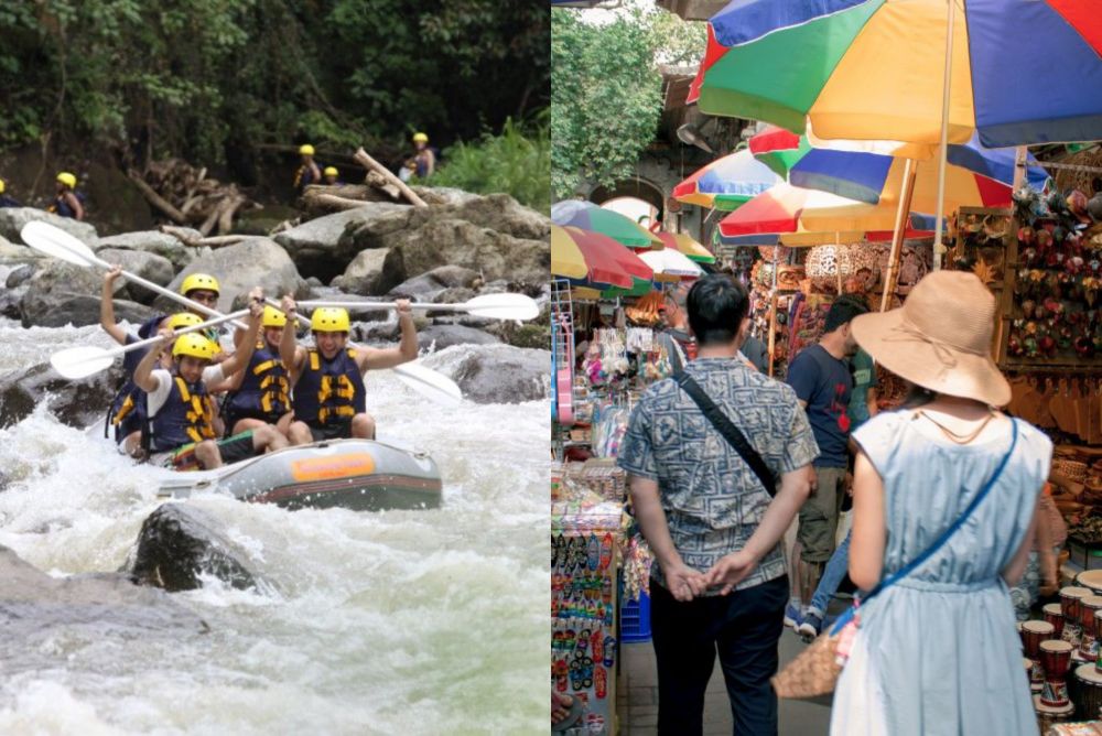 ラフティング＆ウブド自由散策 1