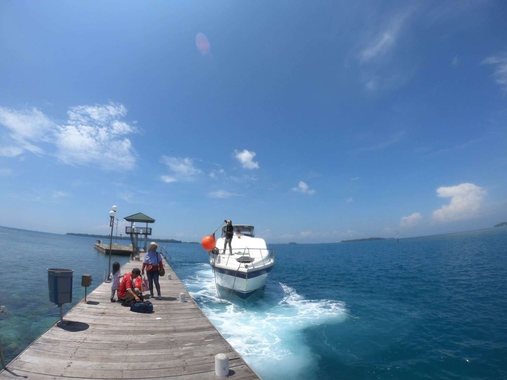 ジャカルタから1時間30分！プラウスリブにあるプトゥリ島ツアー 4