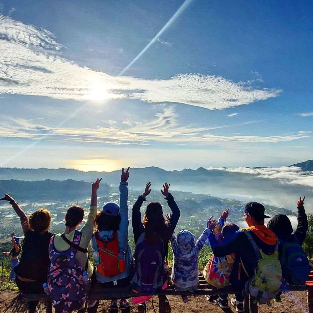 バトゥール山サンライズトレッキングツアー 8