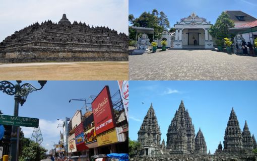 【ジョグジャカルタ発】2大世界遺産を巡る！ボロブドゥール＆プランバナン遺跡欲張り1日ツアー