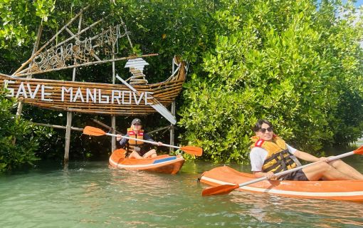 バリ島でカヤック&マングローブツアー 4