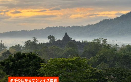 【ジョグジャカルタ発】幻想的な朝焼けを堪能!ボロブドゥール遺跡サンライズ半日ツアー 3