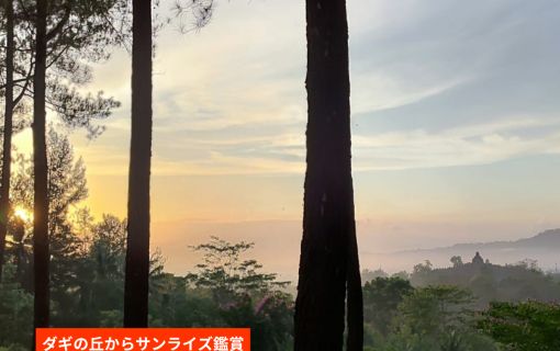 【ジョグジャカルタ発】幻想的な朝焼けを堪能!ボロブドゥール遺跡サンライズ半日ツアー 2