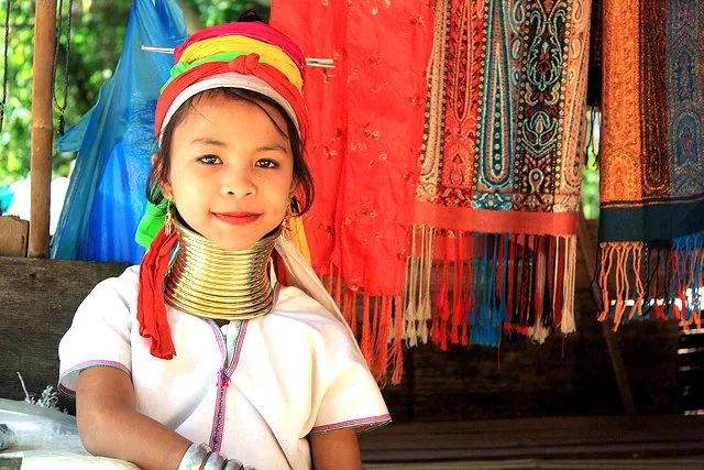 【1日・専用車】首長族の村訪問・象の糞からエコペーパ作り体験・オーキッドファーム 2