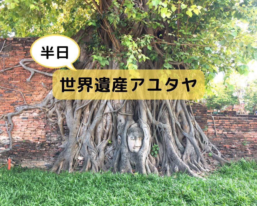 世界遺産アユタヤ 半日コース 1