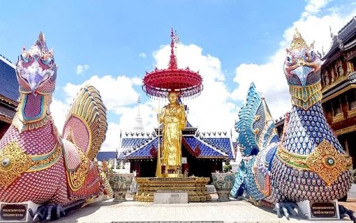 【1日・専用車】象乗り体験・いかだ下り・牛車乗り＆ワットバーンデン 3