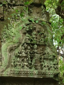 ベンメリア遺跡の彫刻