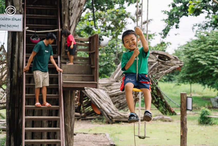 【特価】バーンカチャオでフリータイム！Get Growing Community Farm～シーナコンクエンカン公園～水上マーケットのシャトル便♪ (バンコク発) 1