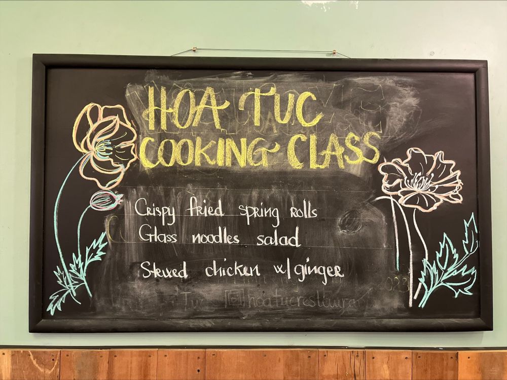 【ホーチミン発】有名ベトナム料理レストラン「Hoa Tuc（ホアトゥック）」の料理教室（昼食付） 5