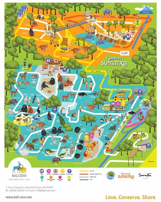 気軽に動物たちと楽しめるバリ動物園(バリズー)ツアー 9