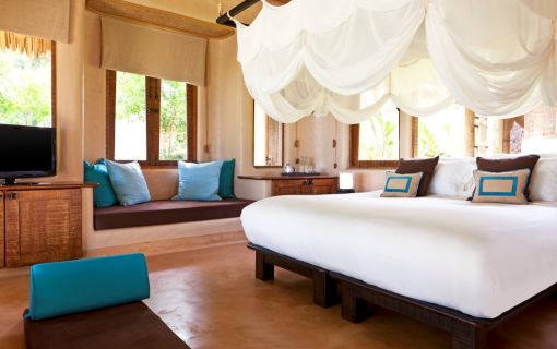 ヴィラ共通ベッドルーム