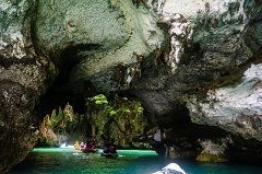 カヌー乗船体験