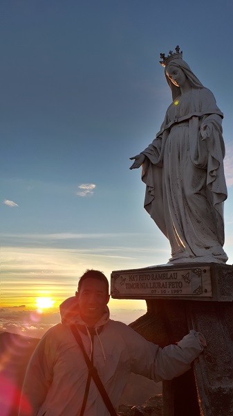 ラメラウ山サンライズ鑑賞