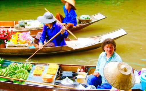 【バンコク発】バンコクでも会えます！首長族とダムヌンサドゥアック水上マーケット（タイ料理ランチ付プランあり） 8