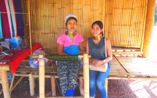 【バンコク発】バンコクでも会えます！首長族とダムヌンサドゥアック水上マーケット（タイ料理ランチ付プランあり） 3