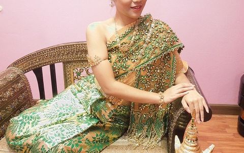 ITDAタイ文化交流センター (タイ民族衣装で記念撮影, バンコク) 4