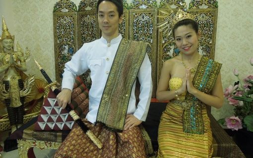 ITDAタイ文化交流センター (タイ民族衣装で記念撮影, バンコク) 5