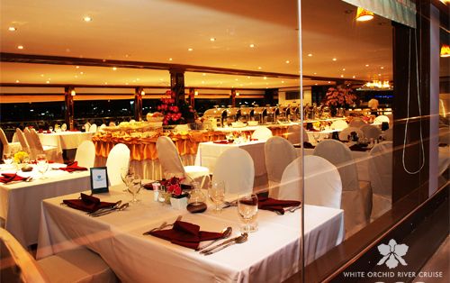ホワイトオーキッド(ディナークルーズ, バンコク)  4