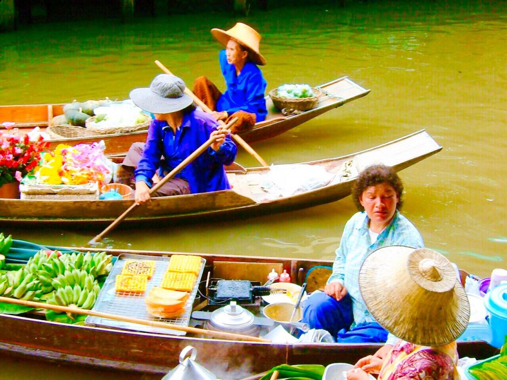 ダムヌンサドゥアク水上マーケット 5