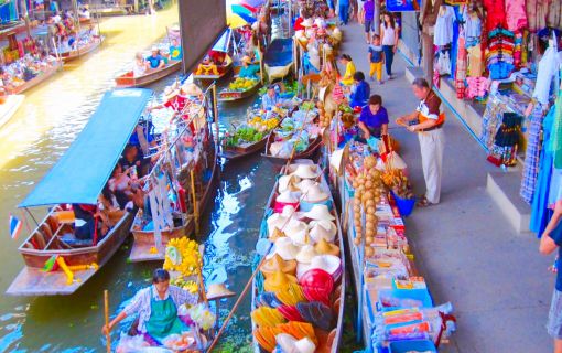 ダムヌンサドゥアク水上マーケット＆メークロン 6