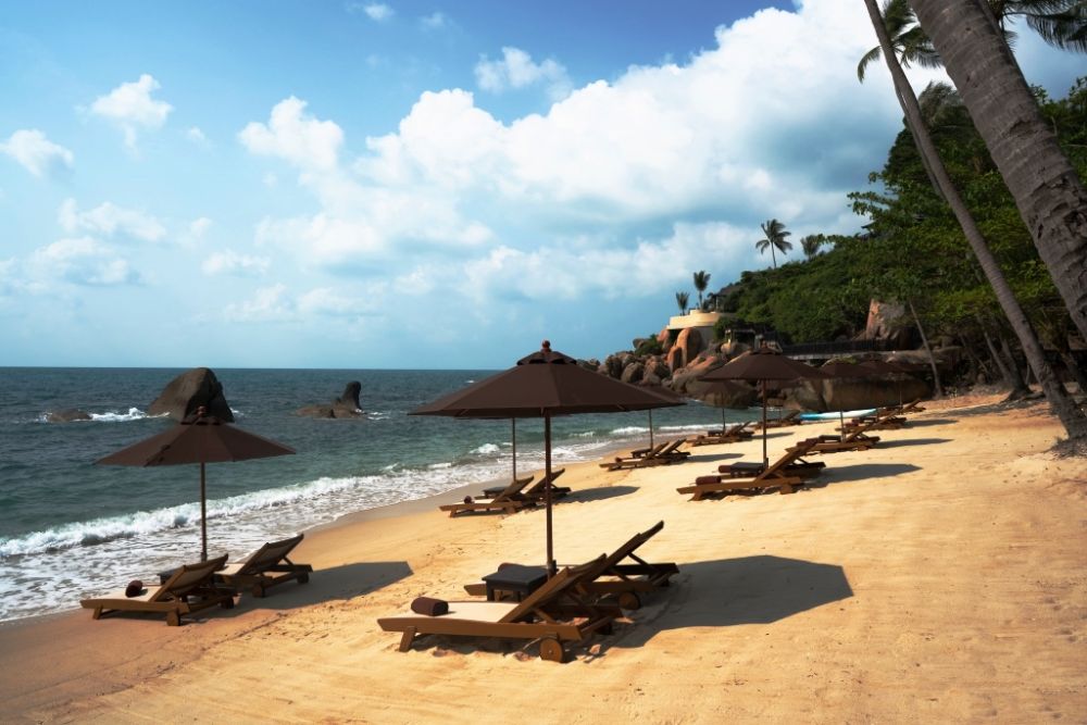 プライベートビーチ