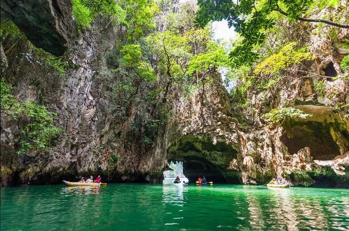 カヌー乗船体験