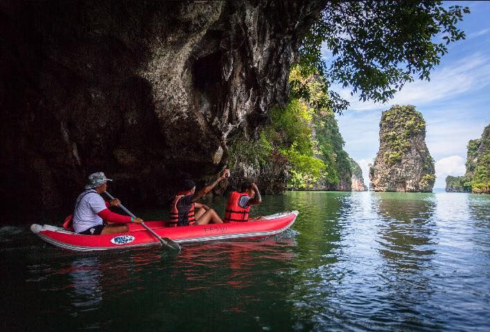 カヌー乗船体験