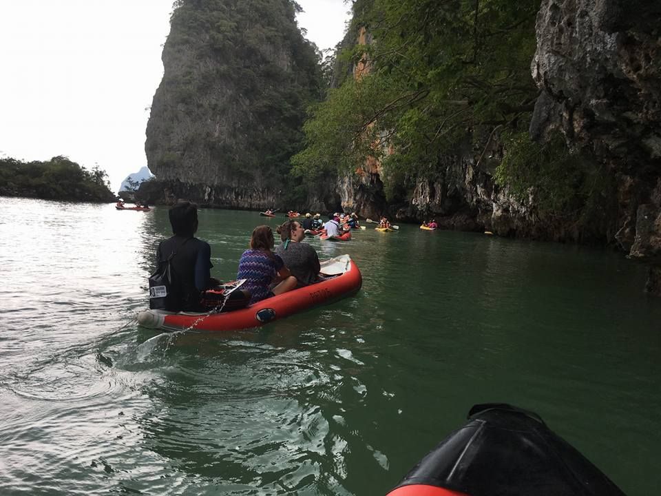 カヌー乗船体験