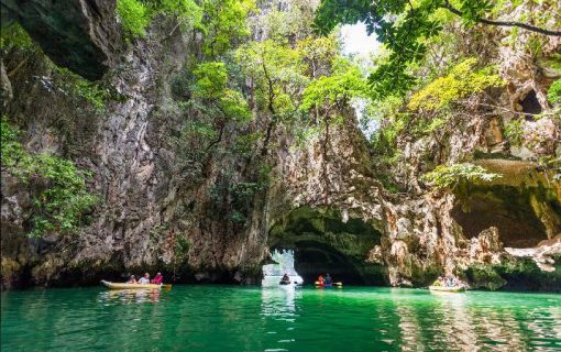 カヌー乗船体験