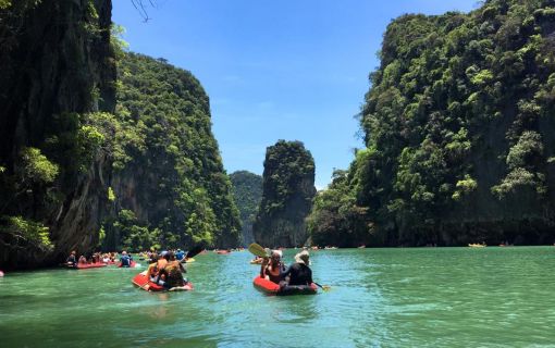 カヌー乗船体験