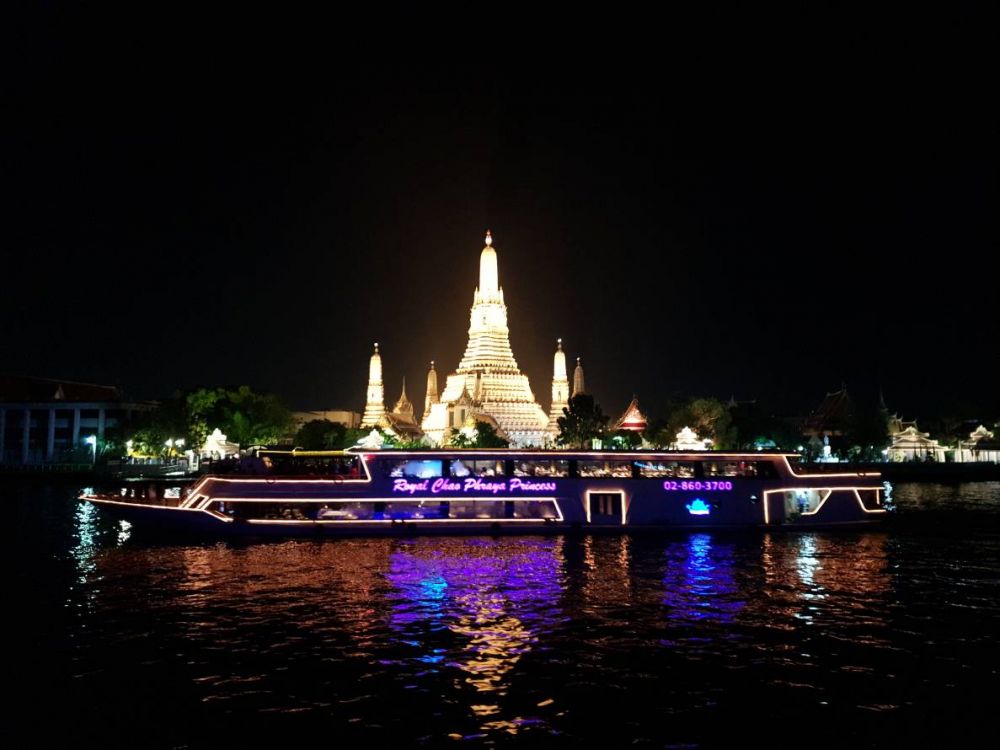 チャオプラヤプリンセス・ディナークルーズ<乗船チケット> 1