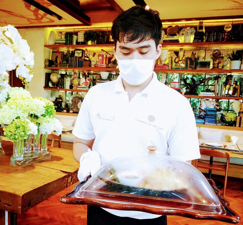 コロナ対策徹底して提供に努めています　