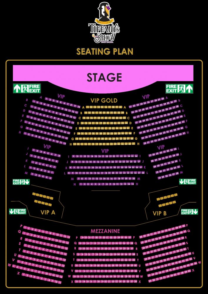 パタヤ：ティファニーズ　 (ニューハーフショー) 2