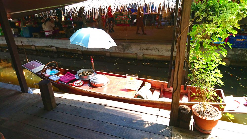 バーン・ナムプン水上マーケット