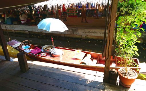 バーン・ナムプン水上マーケット