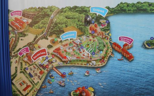 ブキメラレイクタウンリゾートマップ