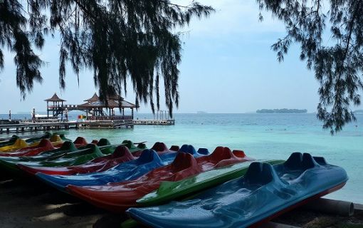 ジャカルタから1時間30分！プラウスリブにあるセパ島ツアー 6