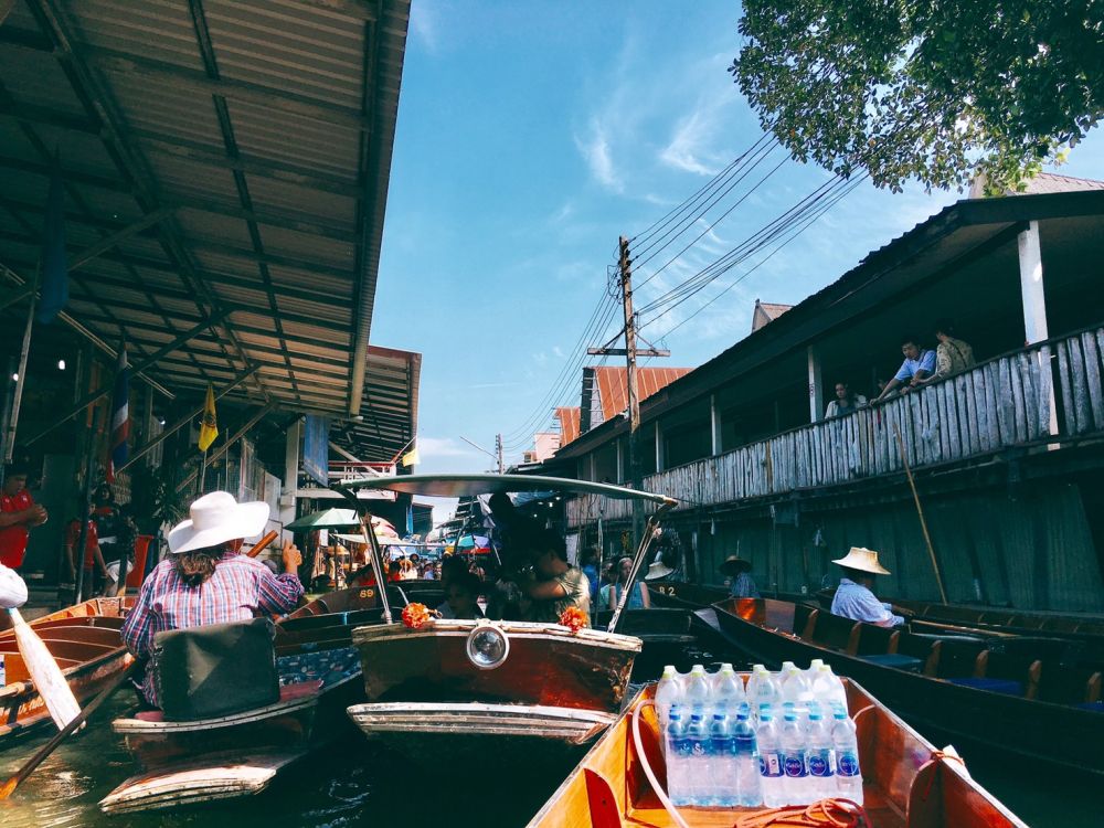 【バンコク発】エレファント･ライドと水上マーケット 9