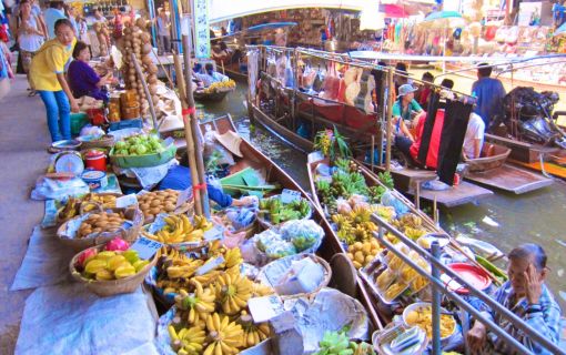 【バンコク発】エレファント･ライドと水上マーケット 6