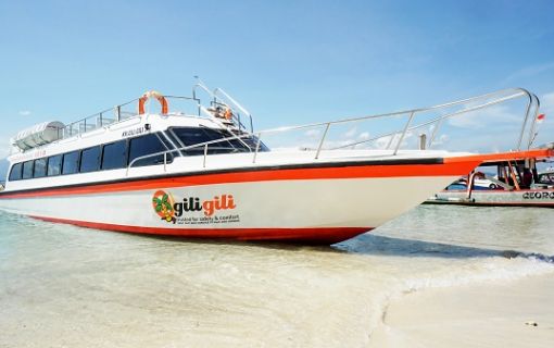 バリ島発ギリ島行きスピードボート（Gili Gili Fast Boat社）