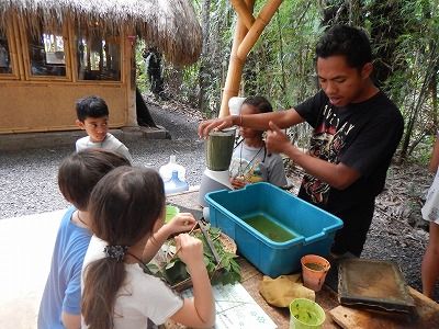 竹から紙を作ってみよう！