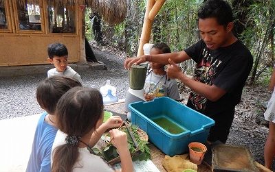 竹から紙を作ってみよう！