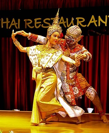 タイ古典舞踊と夕食 (アジアティーク, バンコク) 1